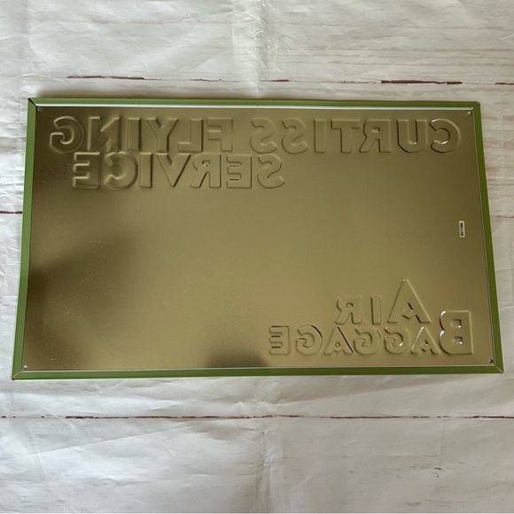 Curtiss Flying Service Vintage Inspired Metal Sign - Picture 3 of 5